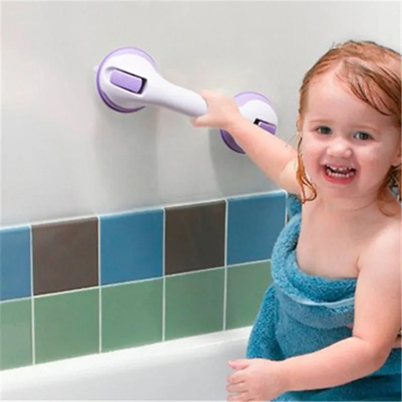 Safer Strong Sucker Helping Handle Hand Grip Handrail for children old people Keeping Balance Bedroom Bathroom Accessories