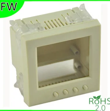 

96*96*71mm Panel Meter Enclosure Phase Meter electronics enclosure