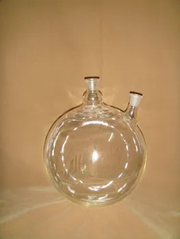 

10L,10000ml ,Round bottom flask ,two necks,Glass Boiling Flask,2-necks,Lab flask,Ground joint and the neck could be customized