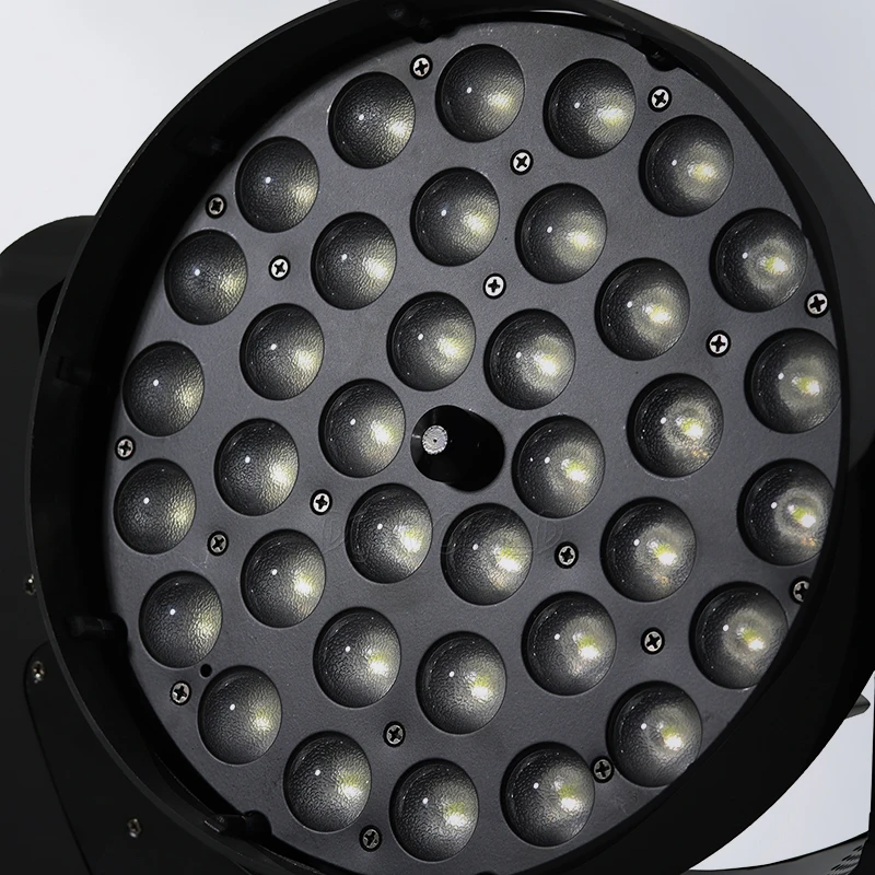 36x18 Вт RGBWA + UV 6в1 Светодиодный прожектор с изменяющейся головой DMX512 эффект