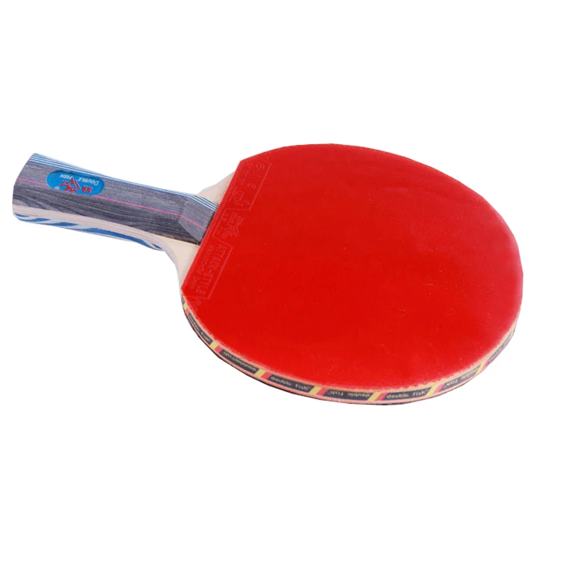 مزدوجة الأسماك الجدول مضارب التنس مجداف مع 7 خشب رقائقي ناشئين وافق المطاط على الجانبين و مضرب حقيبة