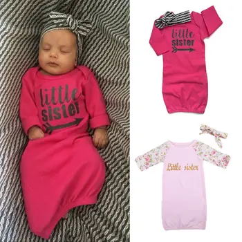 

Hot Infant Newborn Toddler Long Sleeve Floral Adorable Swaddle Wrap Blanket Sleeping Bag Handband 2PCS