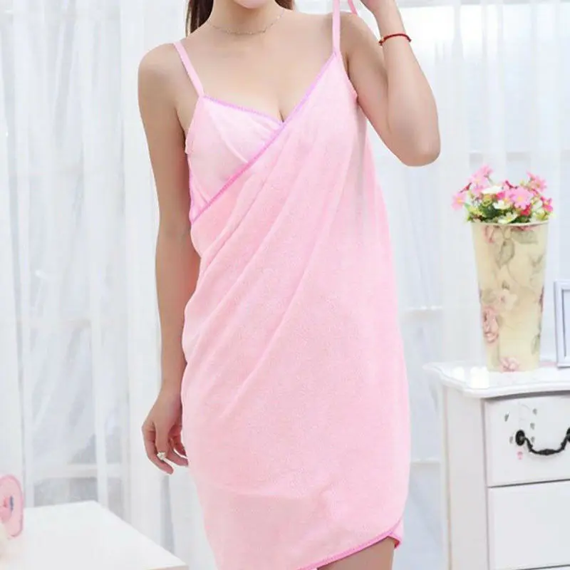 Home Textile TowelWomen Robes Bath Wearable Towel Dress Girls Women Womens Lady Fast Drying Beach Spa Magical Nightwear Sleeping