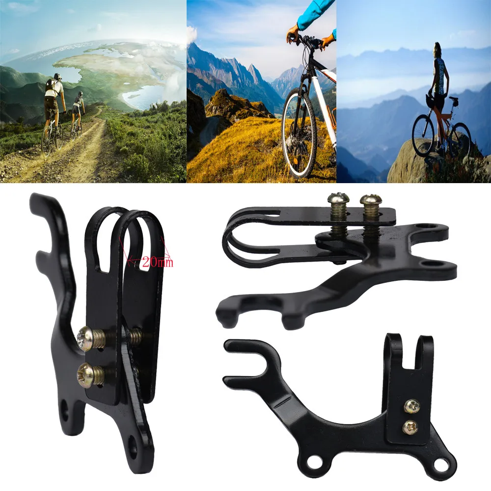 

2019 New Adjustable Bicycle Bike Disc Brake Bracket Frame Adaptor Mounting Holder Sports outdoor camping Accessories ciclismo*30