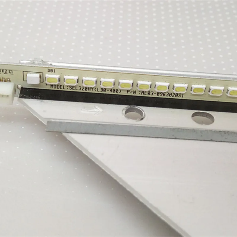 619 مللي متر LED الخلفية بار ل TCL L55F3700A D55A710 L55F2890A 55M80A قطاع 4C-LB5507-YH1 1 مجموعة = 11 قطعة