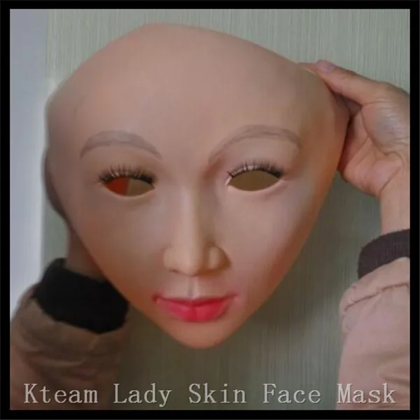 Высший сорт женская маска Эльза сексуальные Силиконовые Реалистичные Маски из