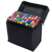 80 цветов три поколения двуглавых алкогольных маркеров ручка профессиональная для студентов искусство раскраска книги живопись и дизайн