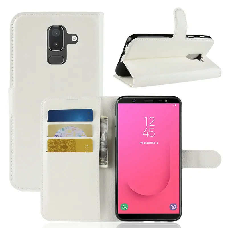 for Samsung Galaxy J8 2018 Flip Leather Case cover for Samsung Galaxy