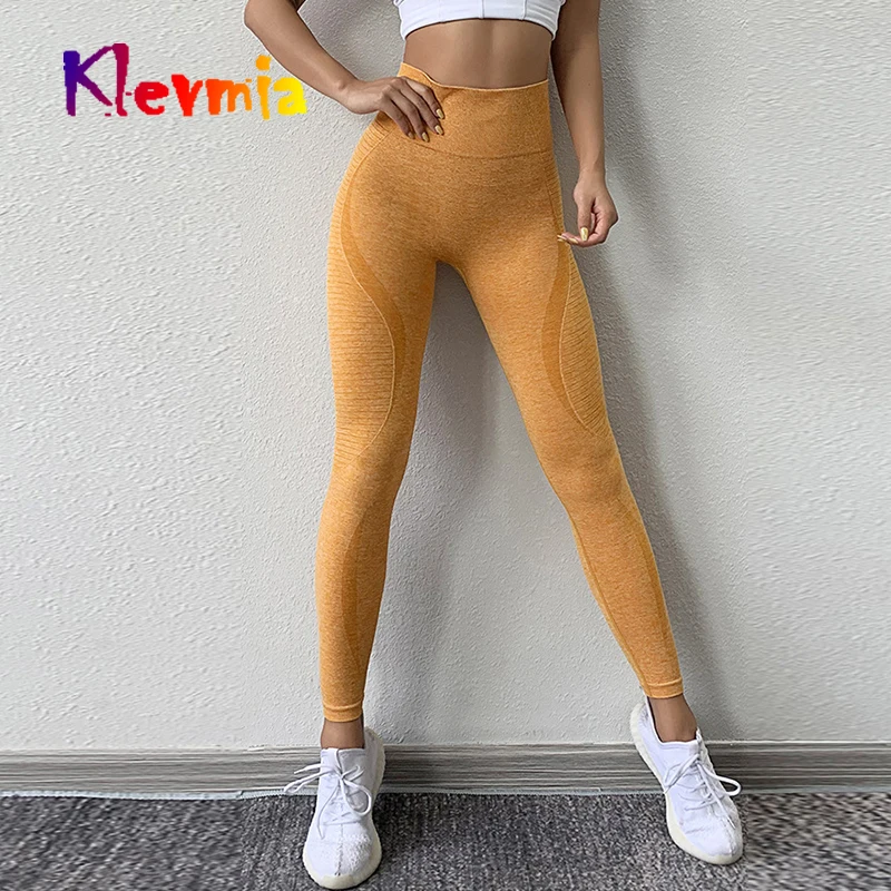 Women Seamless Leggings High Waist Yoga Pant Summer Sport Trousers Stretch Workout Running Pant Gym Tight Women Fitness Clothes