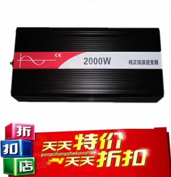 

4000w peak 2000w solpaneler inverter 2000w pure sine wave inverters for home solar powered system