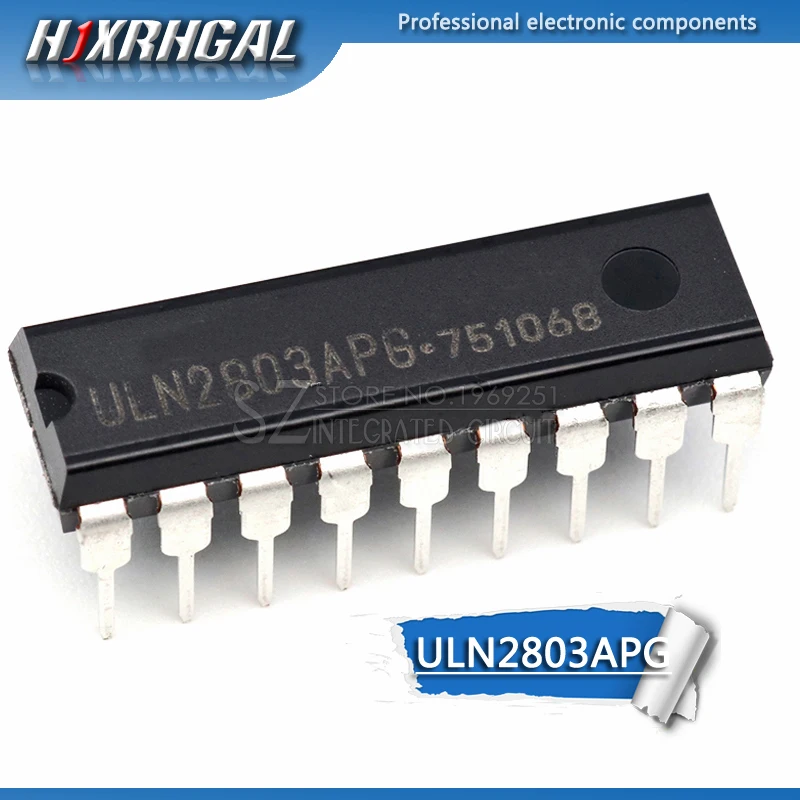 

10pcs ULN2803APG ULN2803 ULN2803A ULN2803AP DIP-18 ULN2803AN Darlington Transistors new original HJXRHGAL