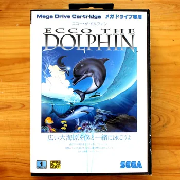 

Ecco The Dolphin 16 Bit SEGA MD Game Card With Retail Box For Sega Mega Drive For Genesis