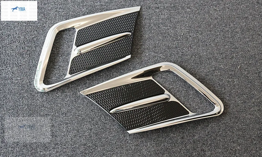 Chrome ABS Front Fog Lamp Light Cover Trim font b accessories b font For Volvo XC60