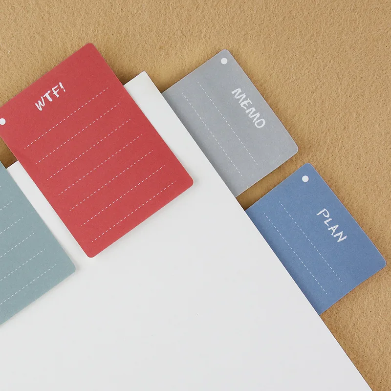 

rectangle line strip sticky note sticker book planner school office stationery for business study student memo pad