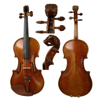 

Free Shipping Handmade FPVN04 Oil Varnish Violin + Carbon Fiber Bow Foam Case