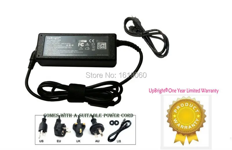 UpBright Новый AC / DC адаптер Для Anritsu S332 S332B S332C S332D S332E сайт мастер и антенна анализатор