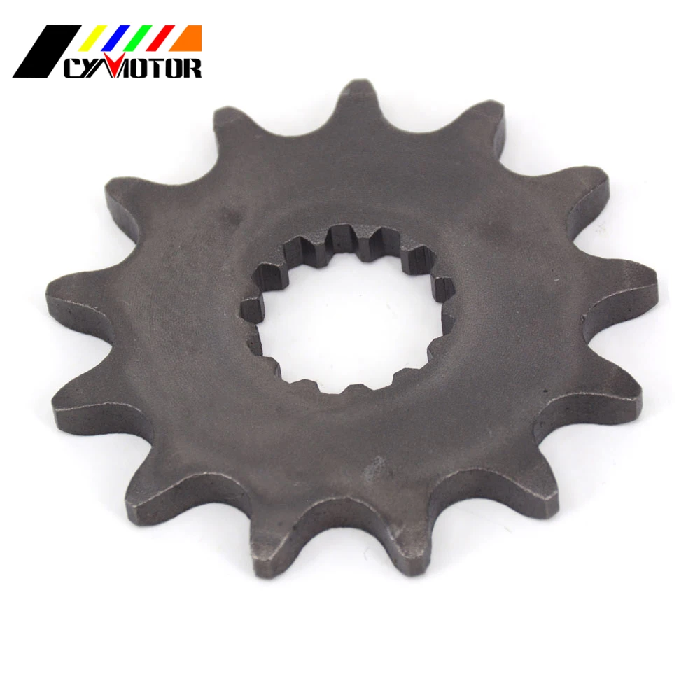 Передняя Звездочка цепи двигателя 13T 14T для WRF YZF YZ MX TDR TZR MT EN EX KLE GS TT DT XT 250 400 450 500 650 800