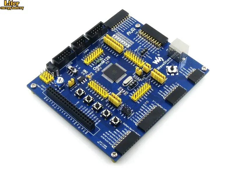 Макетная плата ATMEL AVR ATmega128A-AU 8-разрядная RISC ATmega128 комплект макетной платы =