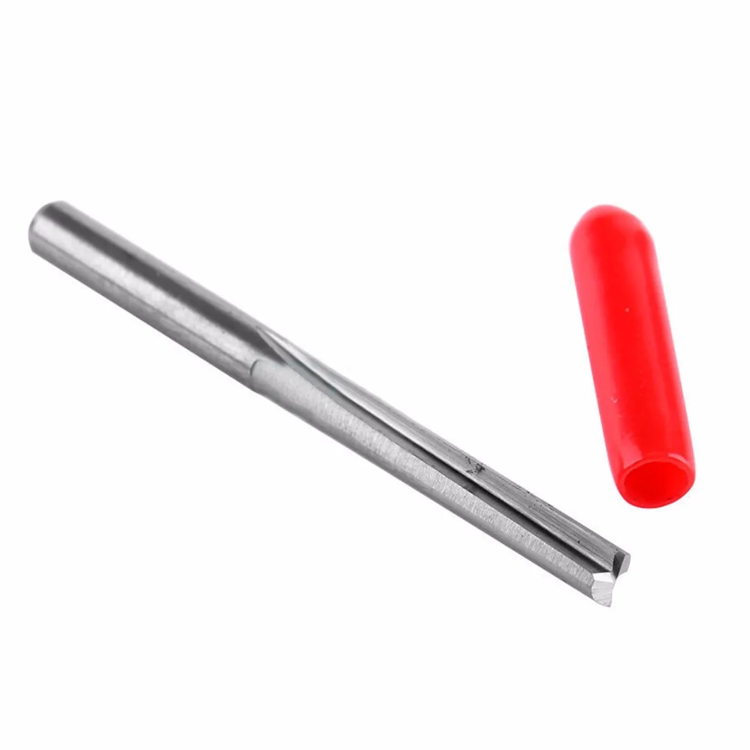 10pcs/lots New 3.175mm 22mm Carbide 2 Flute End Mill CNC Router Bit Milling Cutter