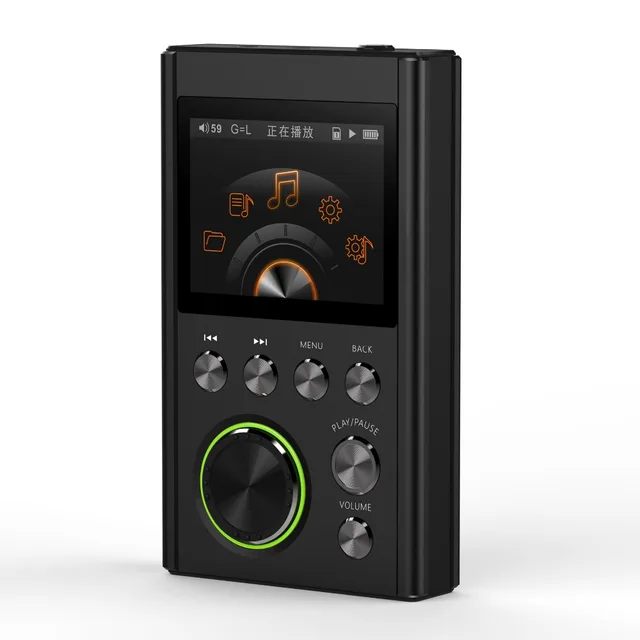 SHMCI C5 MP3 HIFI DSD Professional MP3 HIFI Music Player Support Headphone Amplifier DAC wm8965