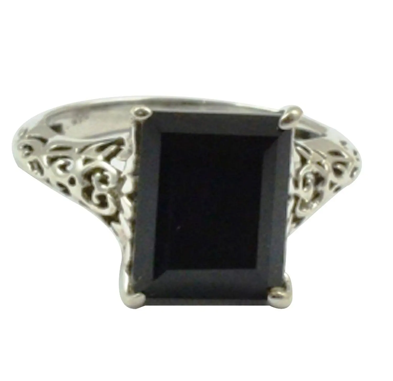 Lovegem подлинное кольцо из черного камня 925 пробы, размер: 7,5, AR3029