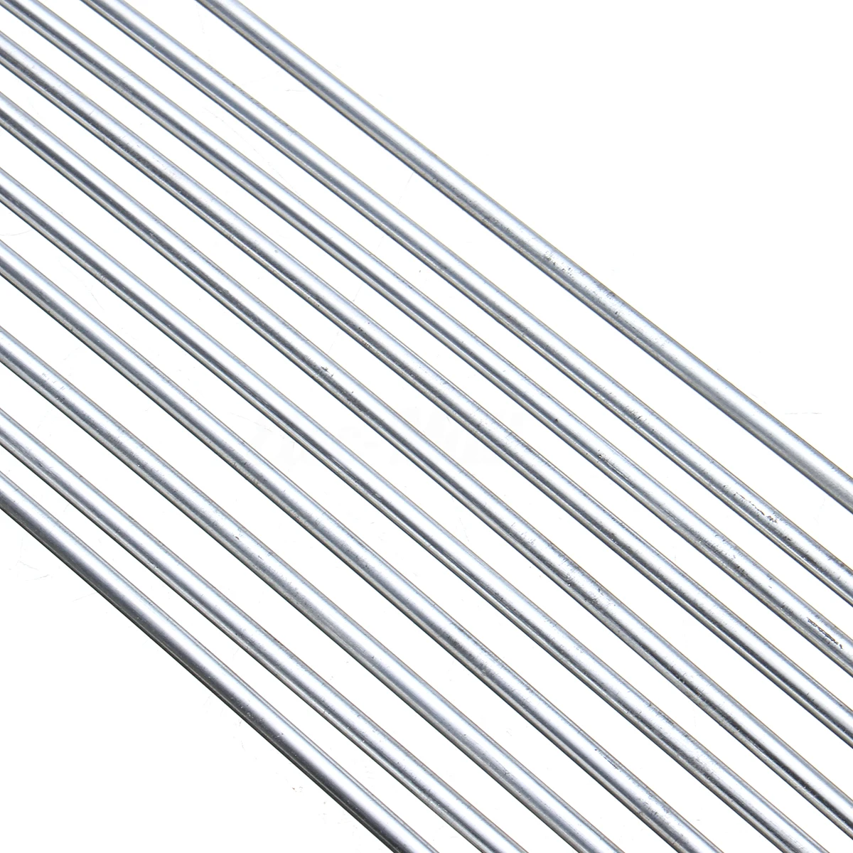 10pcs Silver 3.2mmx230mm Aluminium Low Temperature Metal Soldering Welding Brazing Wire Solder TIG Filler Rods