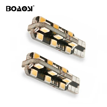 

BOAOSI 2x T10 W5W LED 24-LED 2835 SMD High Power 168 194 LED Car Interior,Number Plate,Boot Light Bulbs,1 Year Warranty
