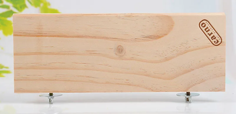 32*14 см маленькие животные Прямоугольник Деревянный Тоторо хомяк шерраль платформа натуральная деревянная доска фиксированная клетка-гнездо прыжки скалолазание игрушка