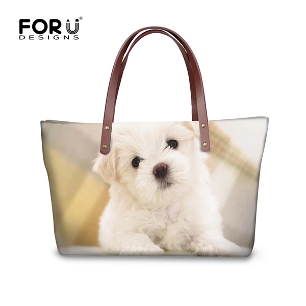 Forudesigns/померанский шпиц сумки Для женщин Сумки собака Леди Сумки Tote Сумки путешествия Креста тела сумка для женщины Bolsas feminina - Цвет: H591AL