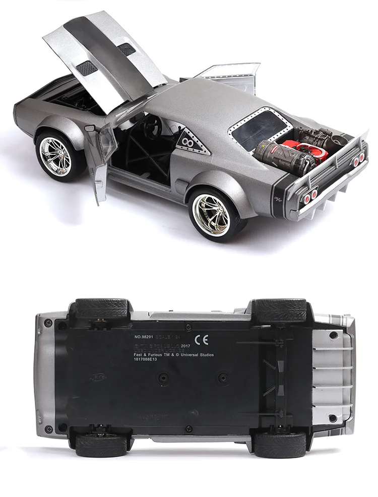 Моделирование 1:24 Dodge ICE Warrior модель автомобиля из цинкового сплава, Премиум Коллекция и подарок мускул Модель автомобиля украшения