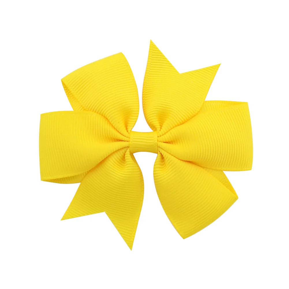 

1PCS Yellow Baby Headdress New Colorful Boho Newborn Toddler Headband Elastic Kids Hair Band Girl Bow Knot