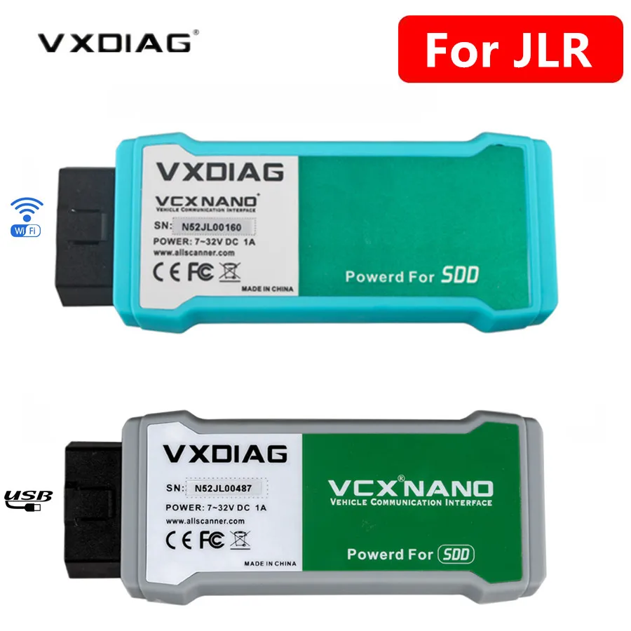 

VXDIAG VCX NANO Auto Diagnostic Programmer V143 With WIFI Support All Protocols Diesel/gasoline Cars For Land Rover/Jaguar