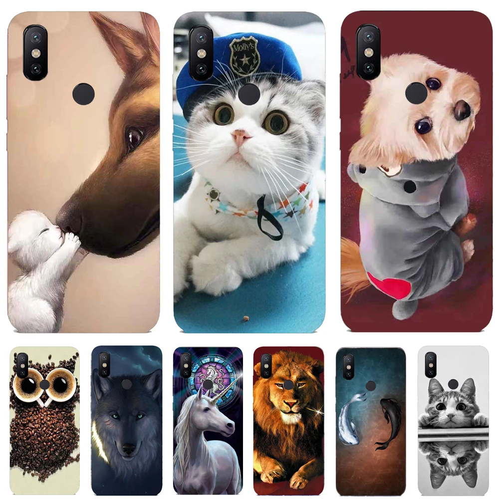 

Soft TPU Case For Xiaomi MI A2 LITE Case Silicone Protector Shell Back Cover Funda For Xiomi Mi A2 Lite Phone Case Bumper Coque