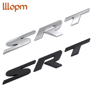 

Metal SRT Sticker Rear Trunk Emblem Badge for Chrysler Aspen Crossfire Ypsilon for Dodge Jeep Cherokee Wrangler Car Accessories