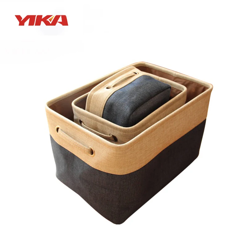 Yi ka Multi Function Clothing Toys Organizer Cotton box