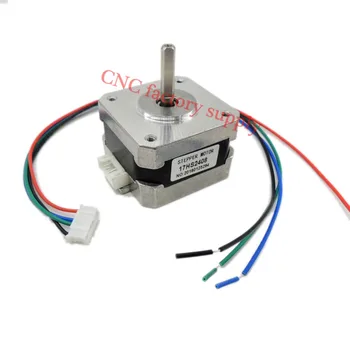 

Free shipping 5PCS 17HS2408 4-lead Nema 17 Stepper Motor 42 motor 42BYGH 0.6A CECNC Laser and 3D printer