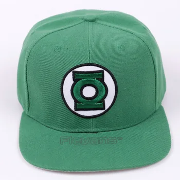 

DC Hero Green Lantern Cosplay Hat Fashion Men/Women Embroidery Snapback Caps Hip-Hop Adjustable Baseball Cap