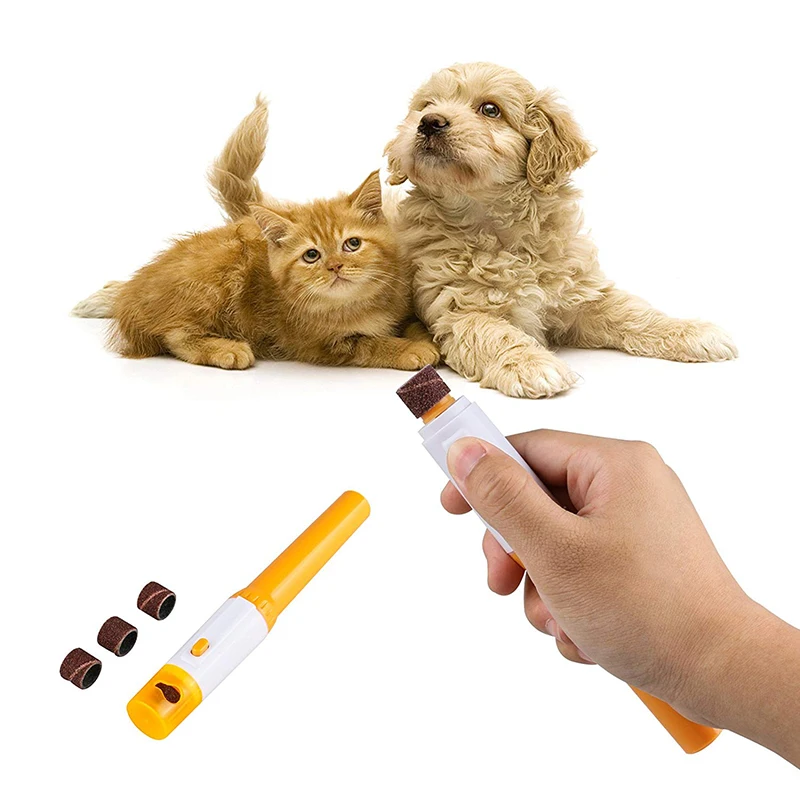 Pet Электрический безболезненно Nail Clipper домашних собак кошачьи лапы триммер для ногтей с домашних животных Nailclipper Точильщик Pet Уход за лошадьми поставить товар для собак