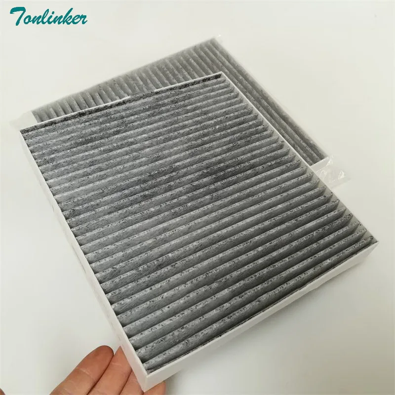 

Tonlinker Cabin Filter Volkswagens For Golf7 Audi A3 Tiguan Skoda octavia A7 10-2017 1Pcs Charcoal activated Built Cabin Filter