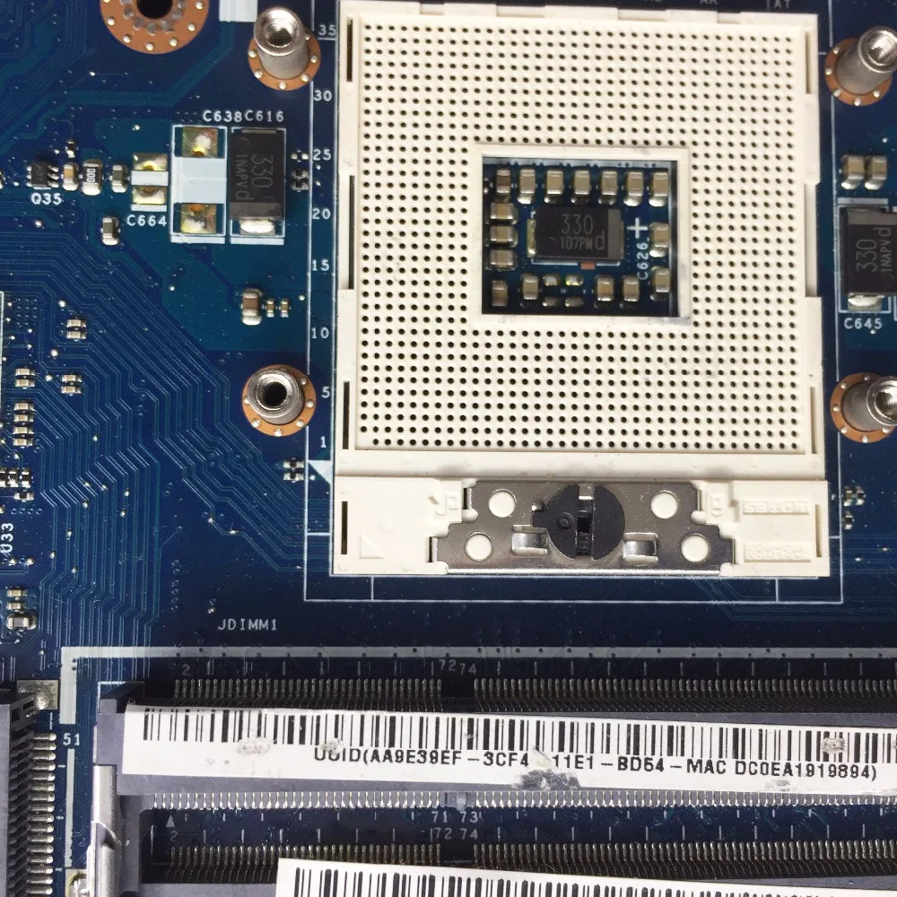  Placa base KEFU P5WE0 LA-6901P para acer 5750 5750G 5755 5755G placa base para ordenador portátil H