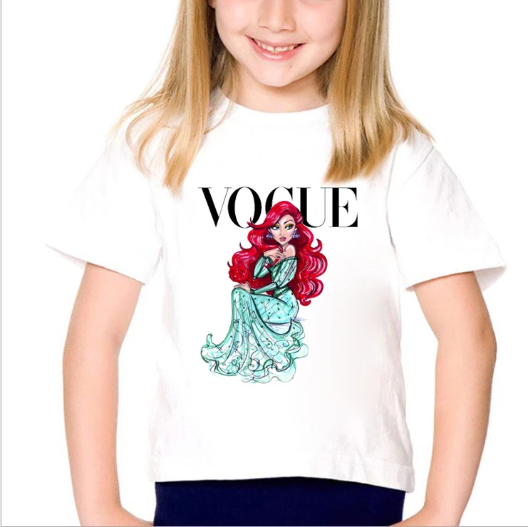 DERMSPE/Модная Летняя Милая Детская футболка с короткими рукавами и забавным рисунком для мальчиков и девочек, свободная белая футболка с принтом для малышей