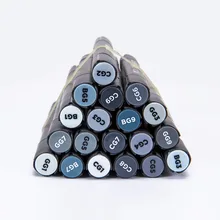 STA 1 шт. художественная живопись Манга Арт маркер ручка голова спирт арт эскиз граффити Fineliner маркеры набор маркеров дизайнер