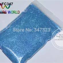 0,2 мм 008 Размер сверкающий дождевик светло-голубой блестящий порошок