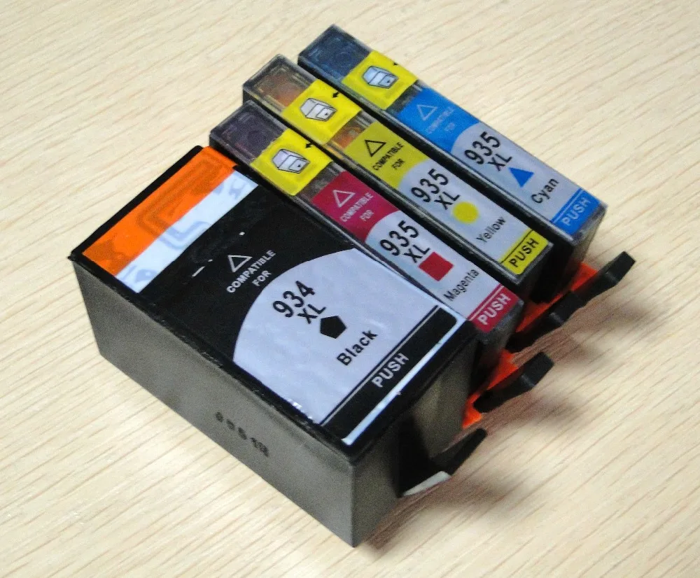 

2 sets 934XL 935XL Ink Cartridges For HP Officejet 6812 6830 6815 6835 6230 e-all-in-one printer with new chips