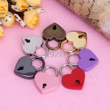 Baby Safe сердце Форма винтажный замок старые антикварные Стиль Мини архаизмы замок с ключом забота о безопасности младенца аксессуары