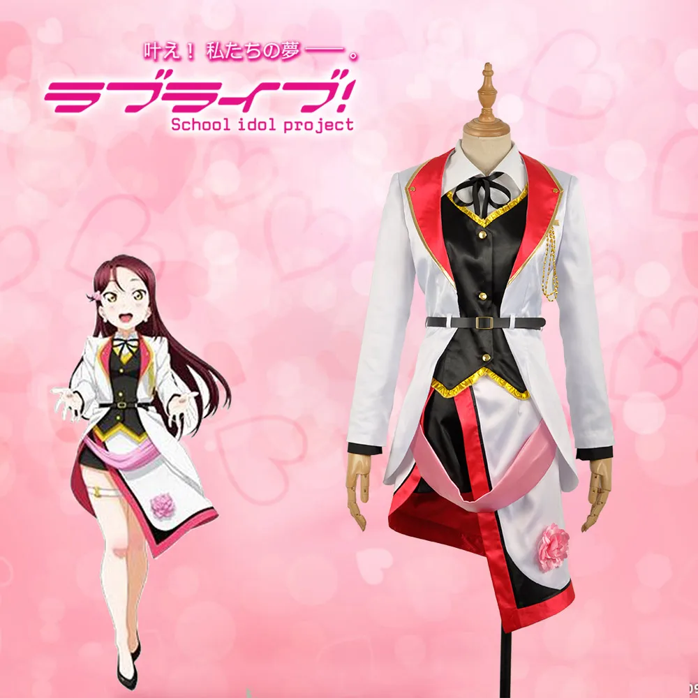 LoveLive! Солнце! Aqours Palgantong билеты Future Sakurauchi Riko карнавальный костюм на заказ одежда