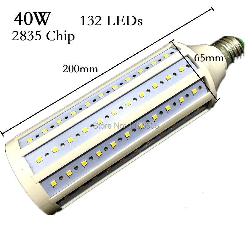 Lâmpadas de Iluminação Nova 40 w 50 w 60 w 80 w 100 w Lâmpada Led E27 B22 E40 E26 110 v 220 v Milho Lustre Pendente Lampada Teto Spot Luz 3 v 220 v lâmpadas de milho lampada