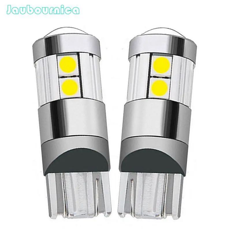 2 шт. Сверхъяркие светодиодные лампы T10 W5W WY5W 600LM 9 SMD 3030 для парковки