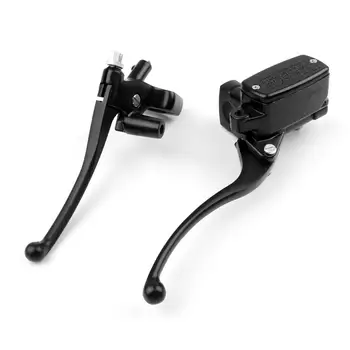 

Artudatech Motorcycle 1" Handlebar Control Reservoir For Honda NV750C2 Shadow 750 VF750CD Magna Deluxe 14mm Brake Clutch Levers