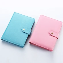 Macaron новые милые кожаные спиральные блокноты канцелярские товары, офисный школьный персональный органайзер/Дневник еженедельник подарок A5 A6